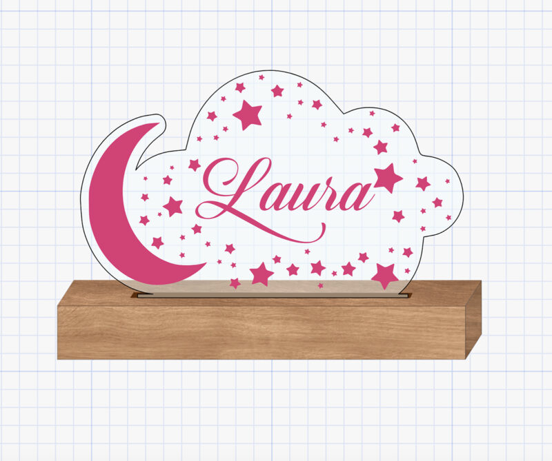 cloud shaped led light
