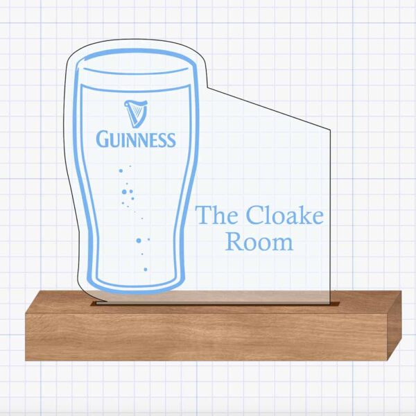 guiness nightlight