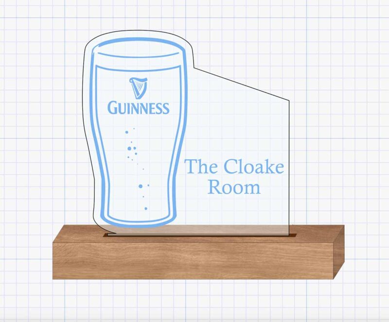 guiness nightlight