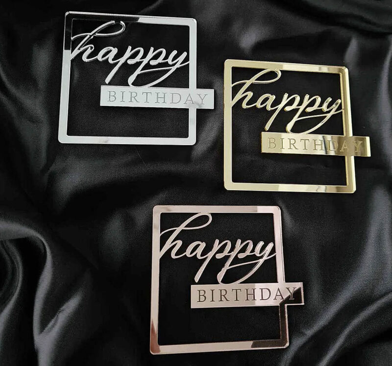 mirror birthday charm