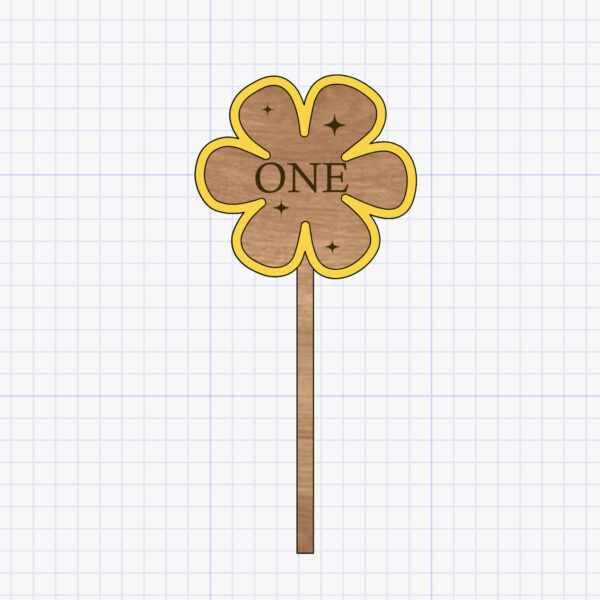 personalised wooden wand