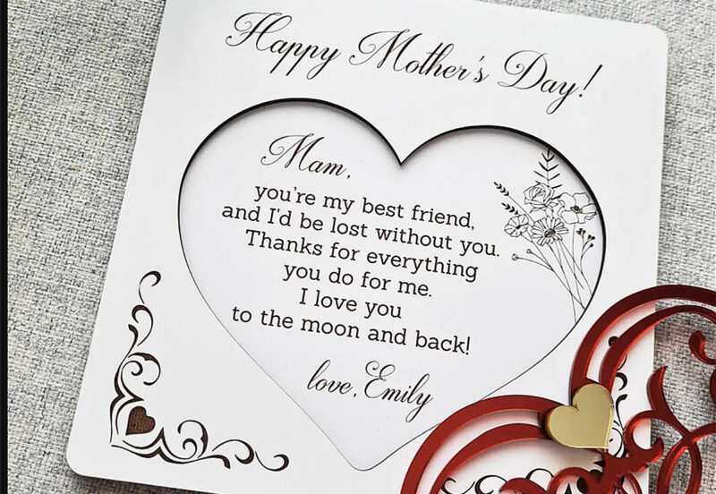 secret message card
