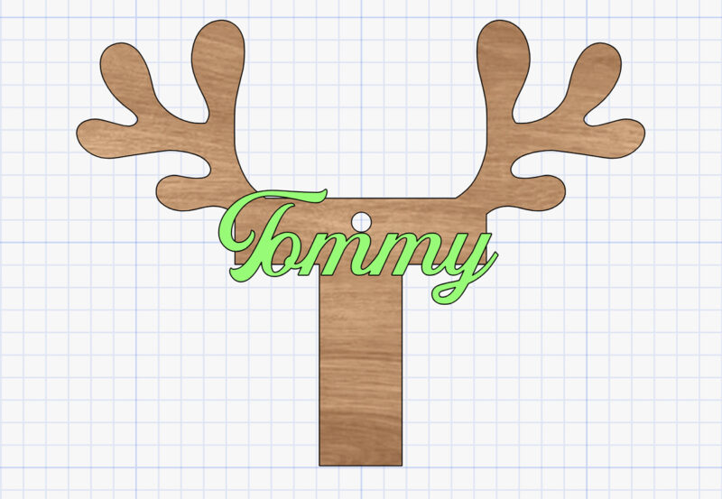 antler decoration