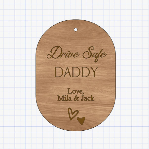 drive safe ornament