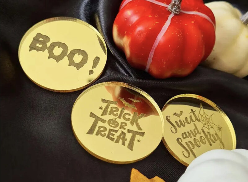 halloween gold discs