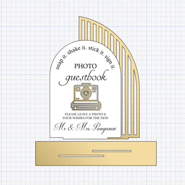 wedding table sign