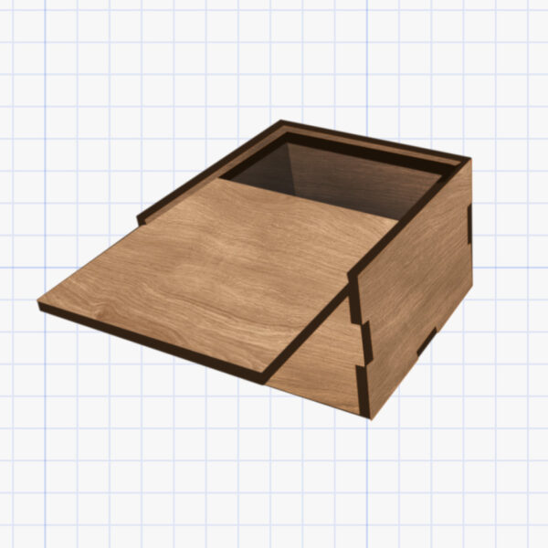 box with sliding lid