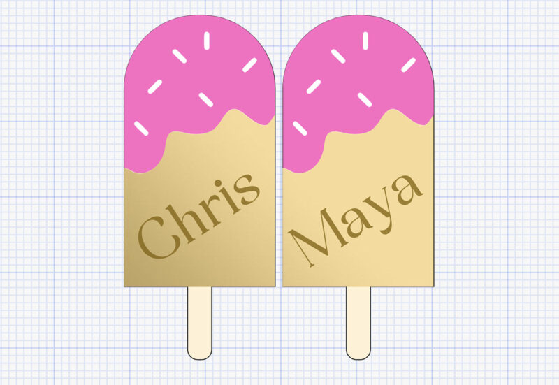 ice cream cards