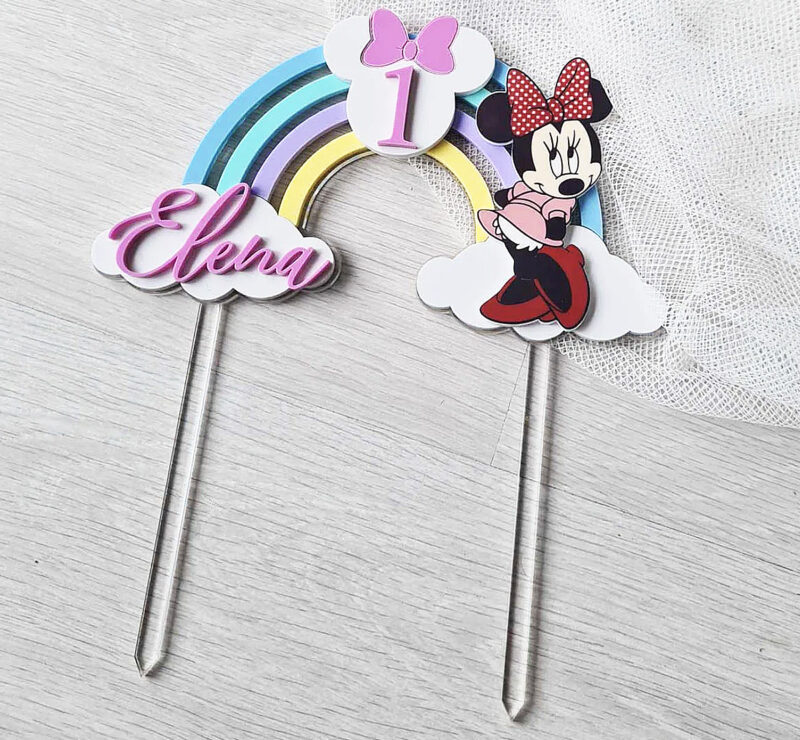 minnie cake topper