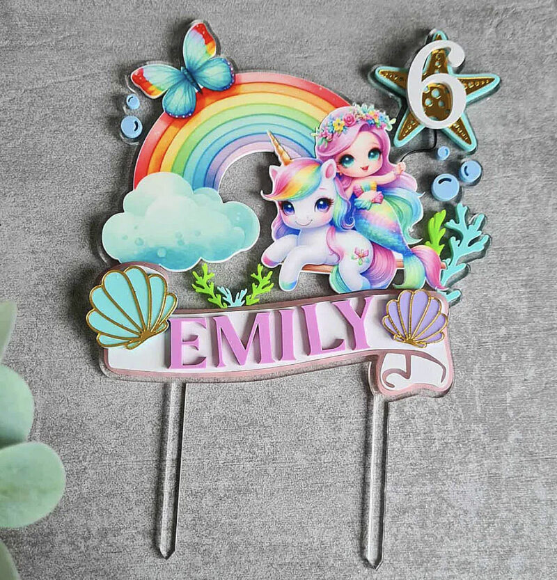 mermaid cake decoration