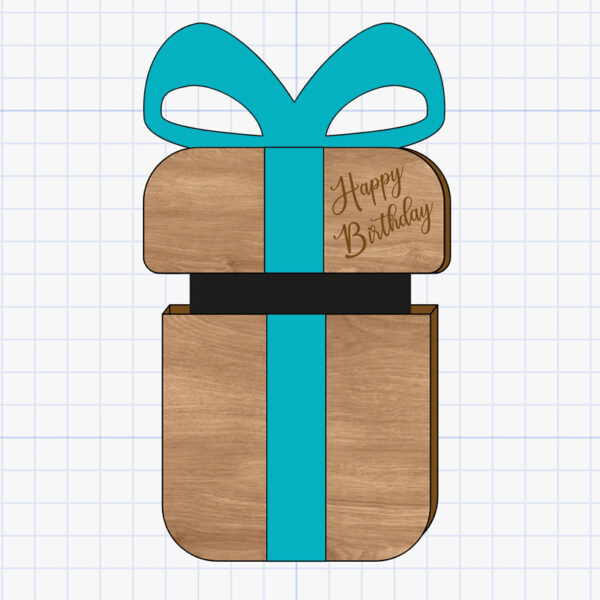box gift card holder