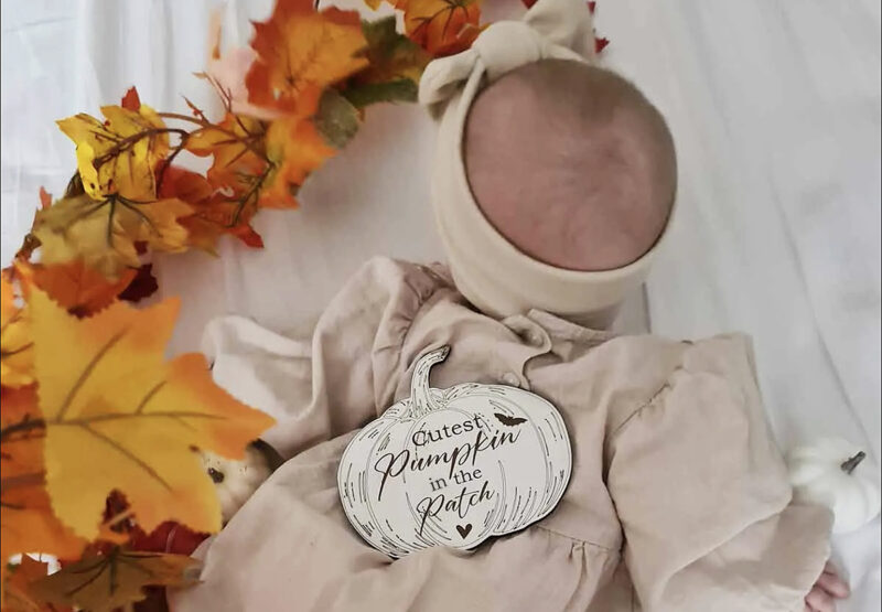 cutest pumpkin in the patch milestone