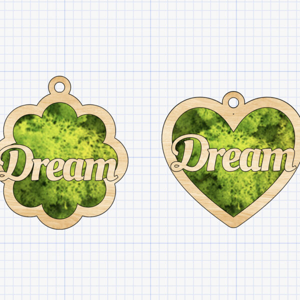 personalised moss tags