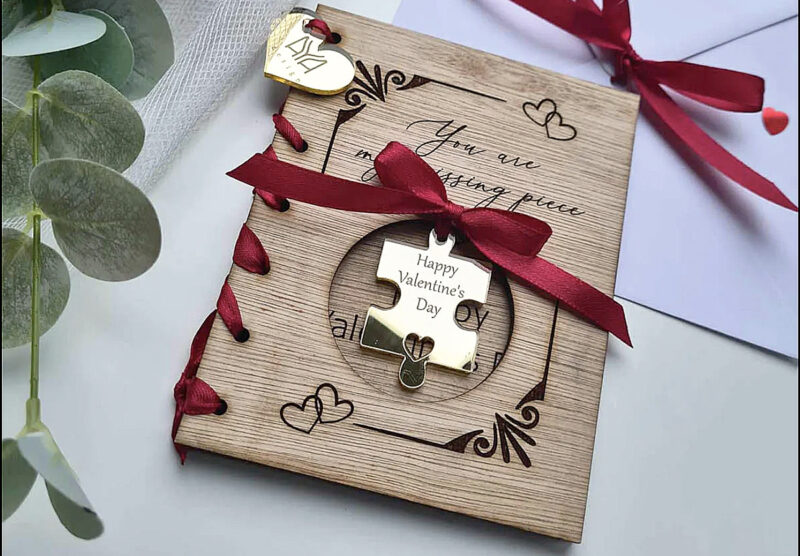 valentines card closed