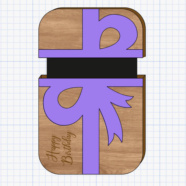 vertical gift card holder