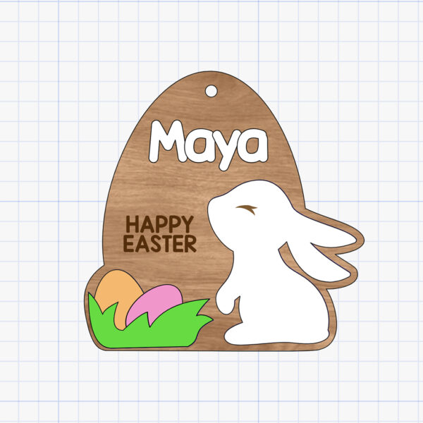 easter egg with bunny