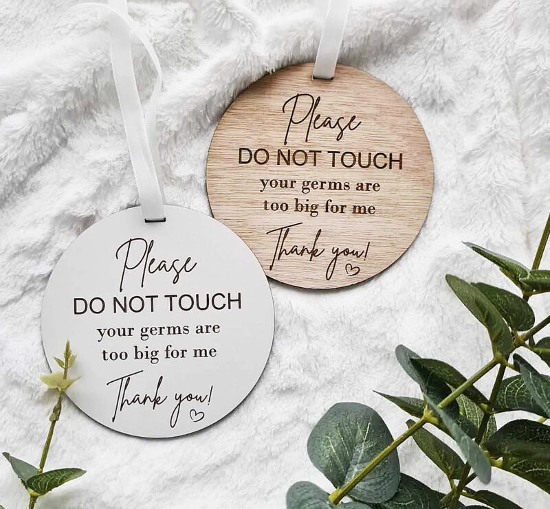 no touching disc