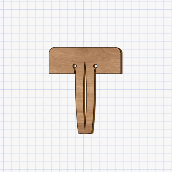 rectangular honeycomb pin