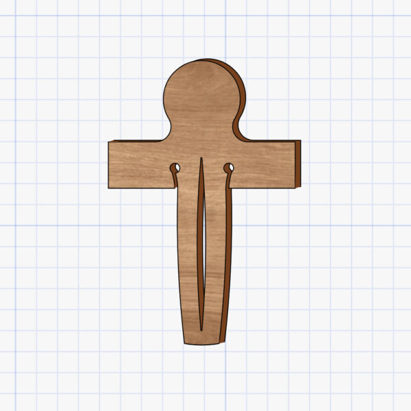 sword shaped pin