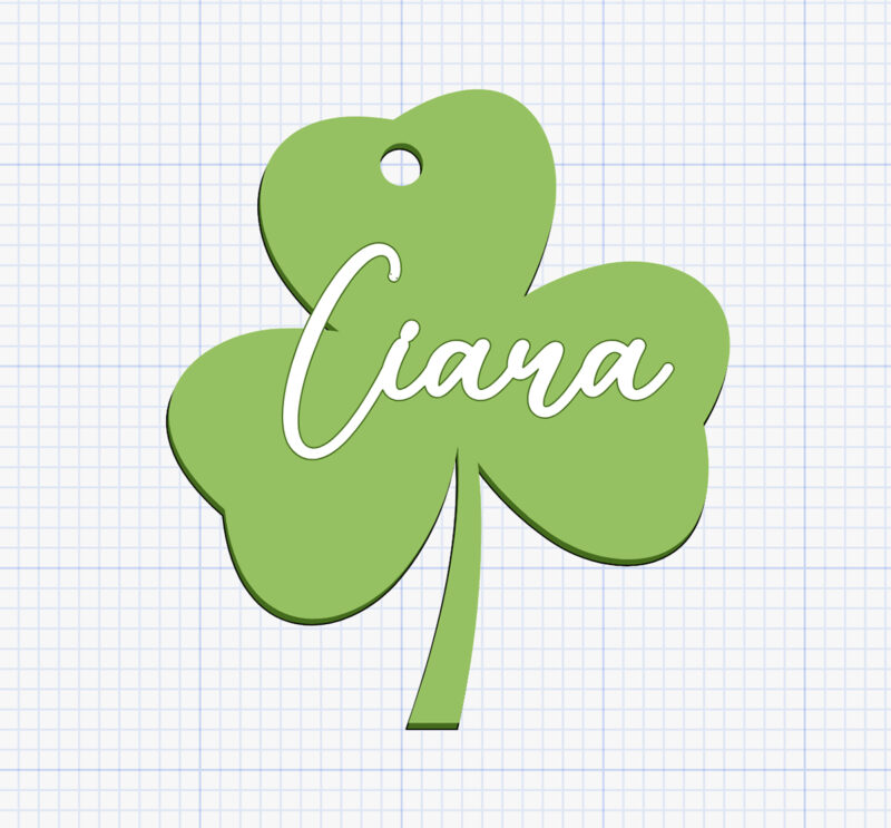 shamrock tag