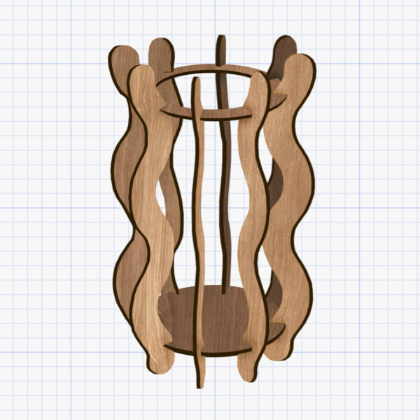 wavy vase