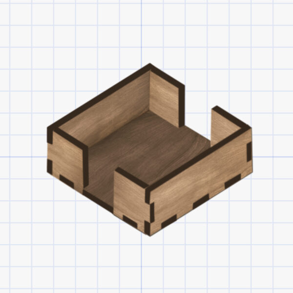 wooden coasters box