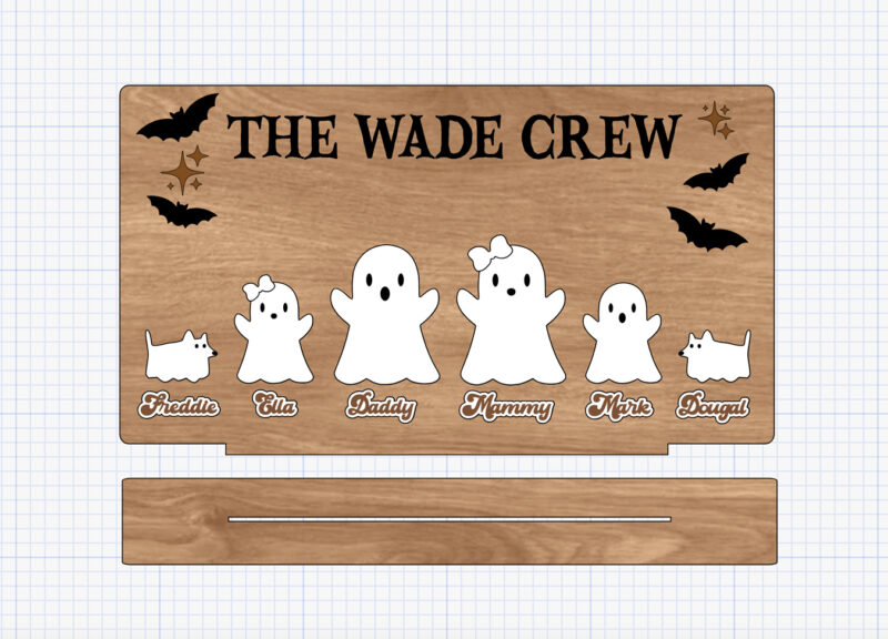 custom halloween frame