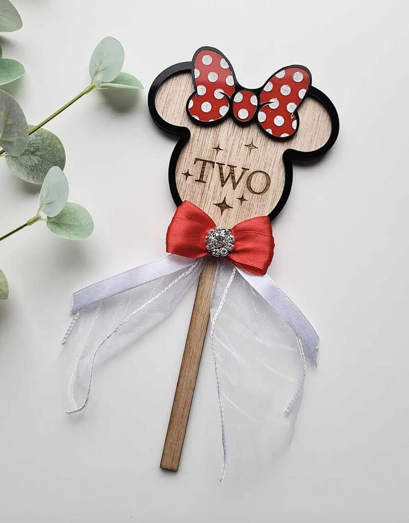 minnie shaped wand